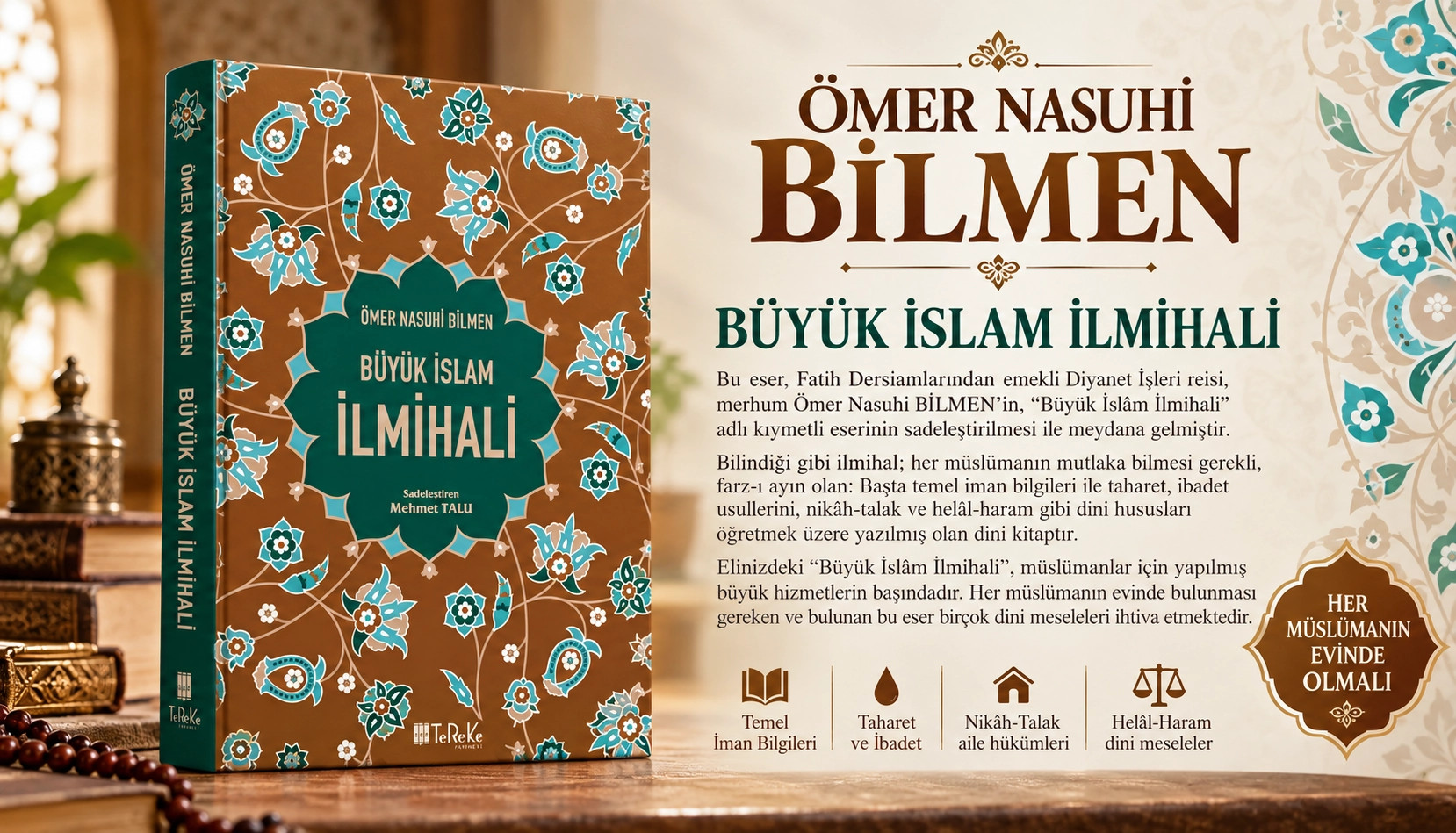 Büyük İslam İlmihali Ciltli Ömer Nasuhi Bilmen