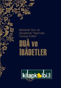 Mübarek Gün ve Gecelerde Dua ve İbadetler Plastik