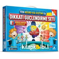 Dikkati Güçlendirme Seti 7 Yaş 1.Sınıf 3 Kitap Takım