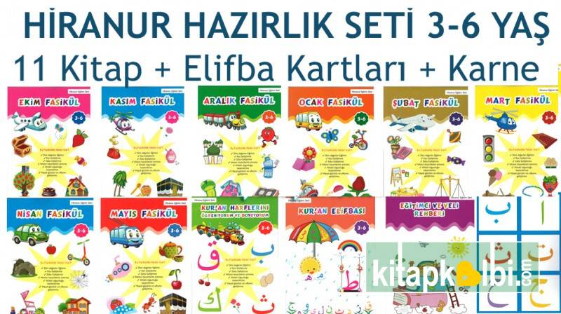 Hiranur Fasikül Set 12 Kitap Takım
