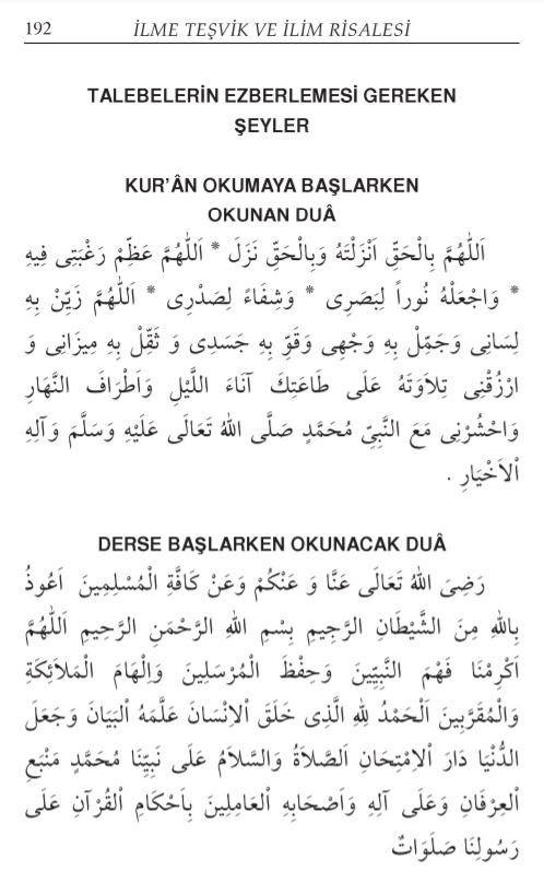 İlim Risalesi
