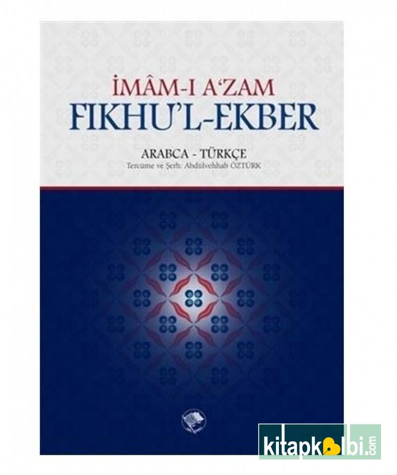 İmamı Azam Fıkhul Ekber Arapça Türkçe