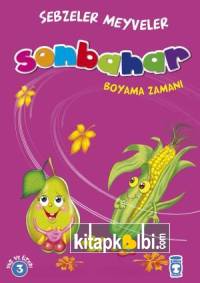 Sonbahar Boyama Zamanı - Sebzeler Meyveler