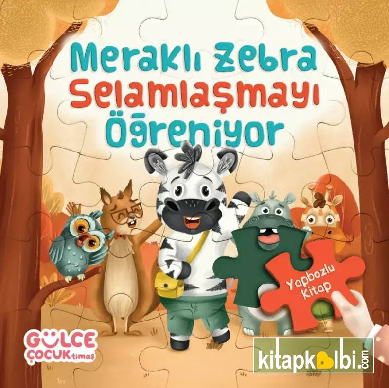 Meraklı Zebra Selamlaşmayı Öğreniyor 