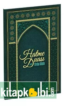Şeyh Seyyid Muhammed Mübarek Elhüseyni Hatme Duası ve Tövbe Adabı Cep Boy