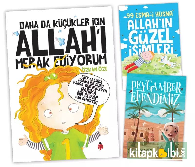 Daha da Küçükler İçin Dini Kitaplar Seti (3 Kitap) K. Kapak