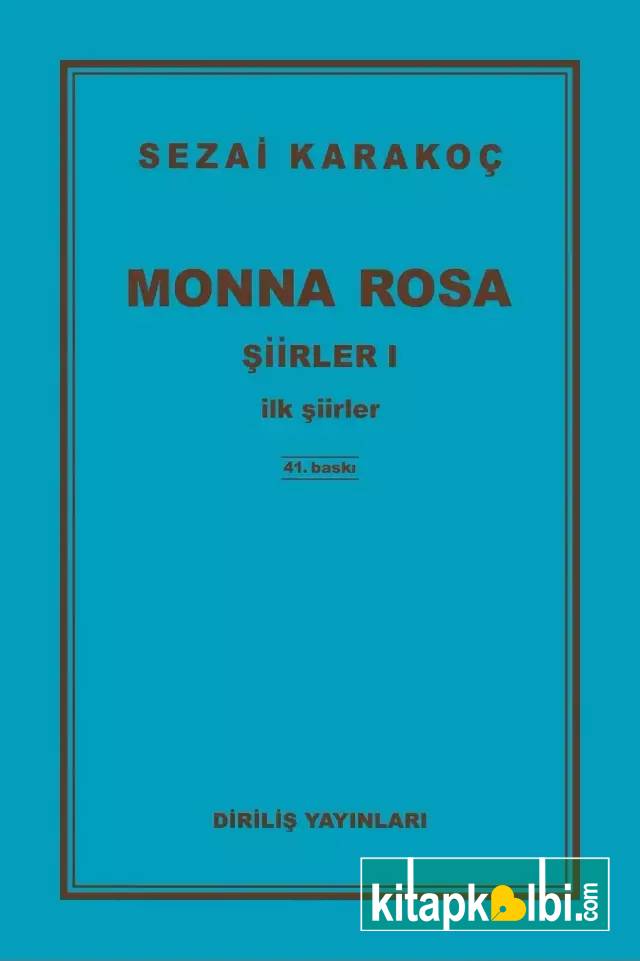 Monna Rosa Şiirler I