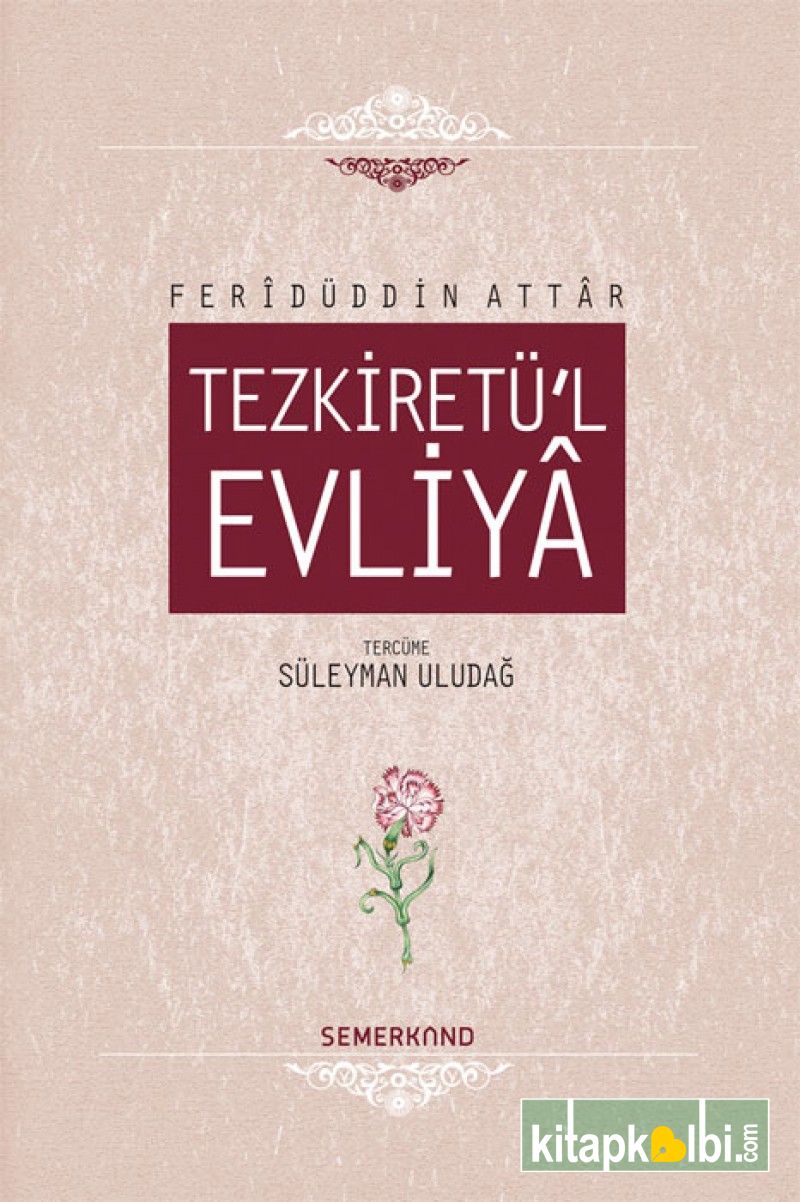 Tezkiretül Evliya Ciltli