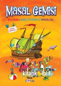 Masal Gemisi Boyamalı Soru Etkinlikli Masallar