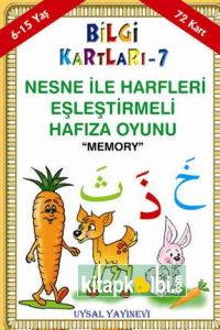 Bilgi Kartları 7 Nesne İle Harfleri Eşleştirmeli