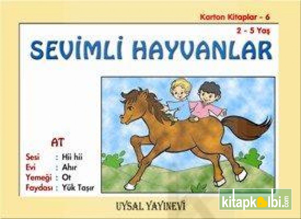 Sevimli Hayvanlar 2-5 Yaş