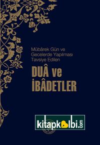 Mübarek Gün ve Gecelerde Dua ve İbadetler Plastik