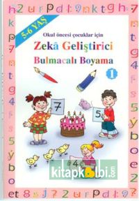 Zeka Geliştirici Bulmacalı Boyama 5-6 Yaş