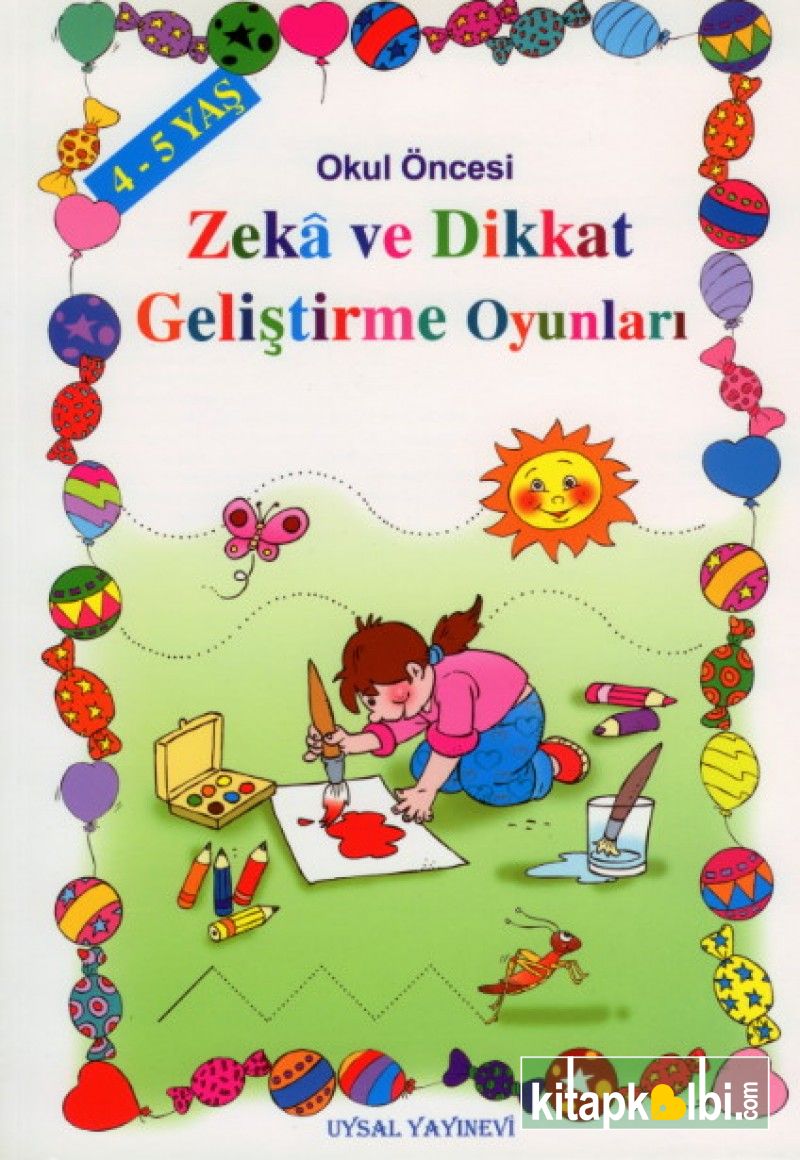 Zeka ve Dikkat Geliştirme Oyunları 4-5 Yaş