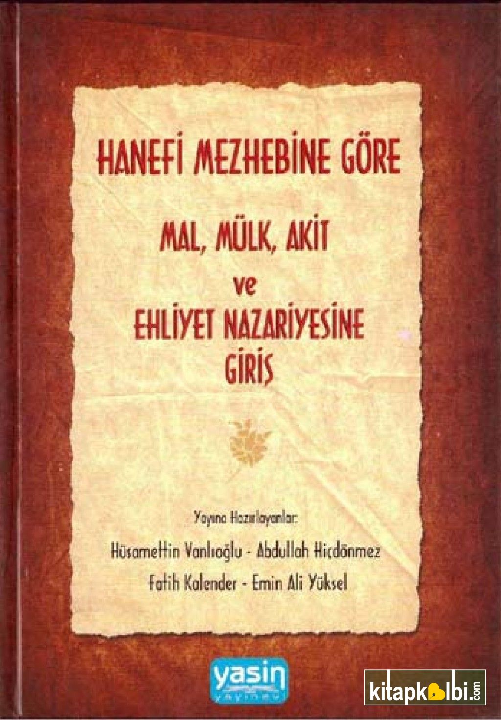 Hanefi Mezhebine Giriş Medhal