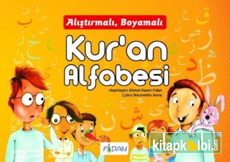 Alıştırmalı Kuran Alfabesi Boyama Kitabı