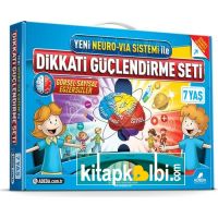 Dikkati Güçlendirme Seti 7 Yaş 1.Sınıf 3 Kitap Takım