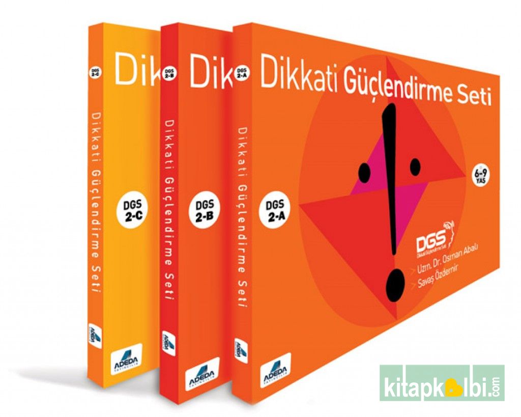 Dikkati Güçlendirme Seti DGS-2 3 Kitap 6 Yaş