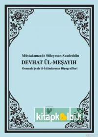 Devhat'ül-meşayıh (osmanlı Türkçesi Tıpkıbasım)