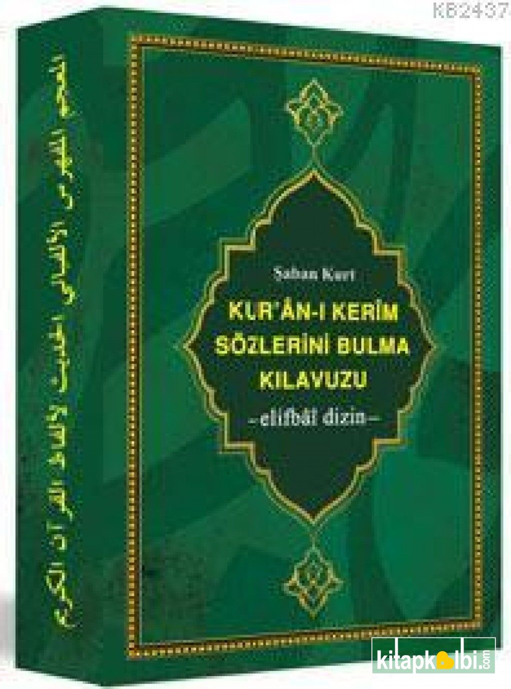 Kuran-ı Kerim Sözlerini Bulma Kılavuzu elifbai Dizin