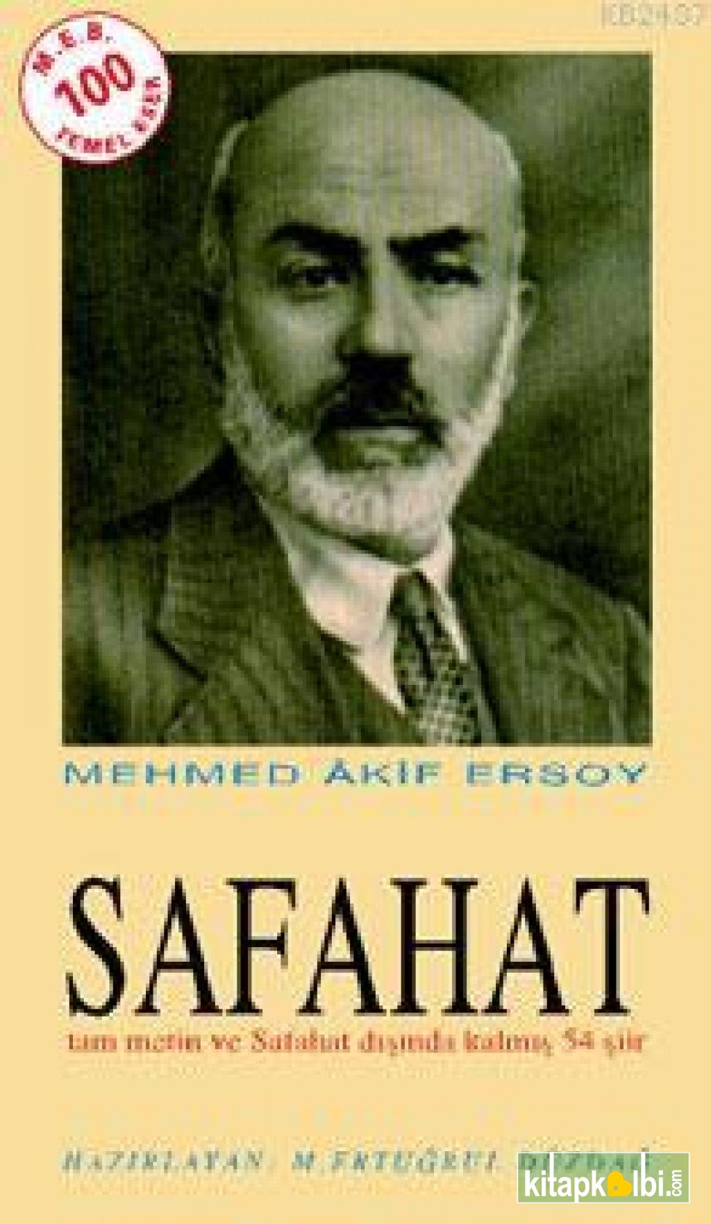 Safahat (Türkçe 1. Hamur Dikişli)