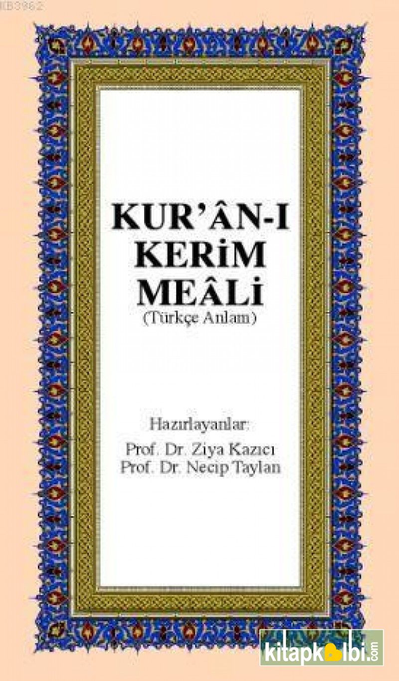 Kur'an-ı Kerim Meali Orta Boy ( Türkçe Anlam )