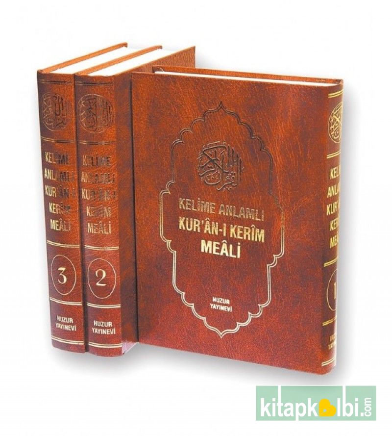 Kelime Anlamlı Kuran-ı Kerim Meali 3 Cilt