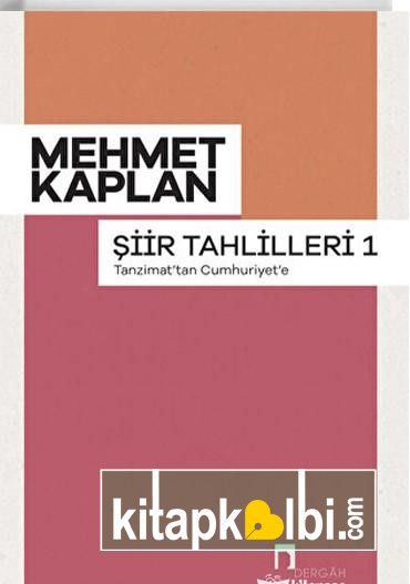 Şiir Tahlilleri 1 Tanzimattan Cumhuriyete
