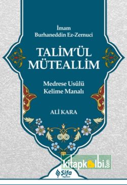 Talimül Müteallim Kelime Manalı