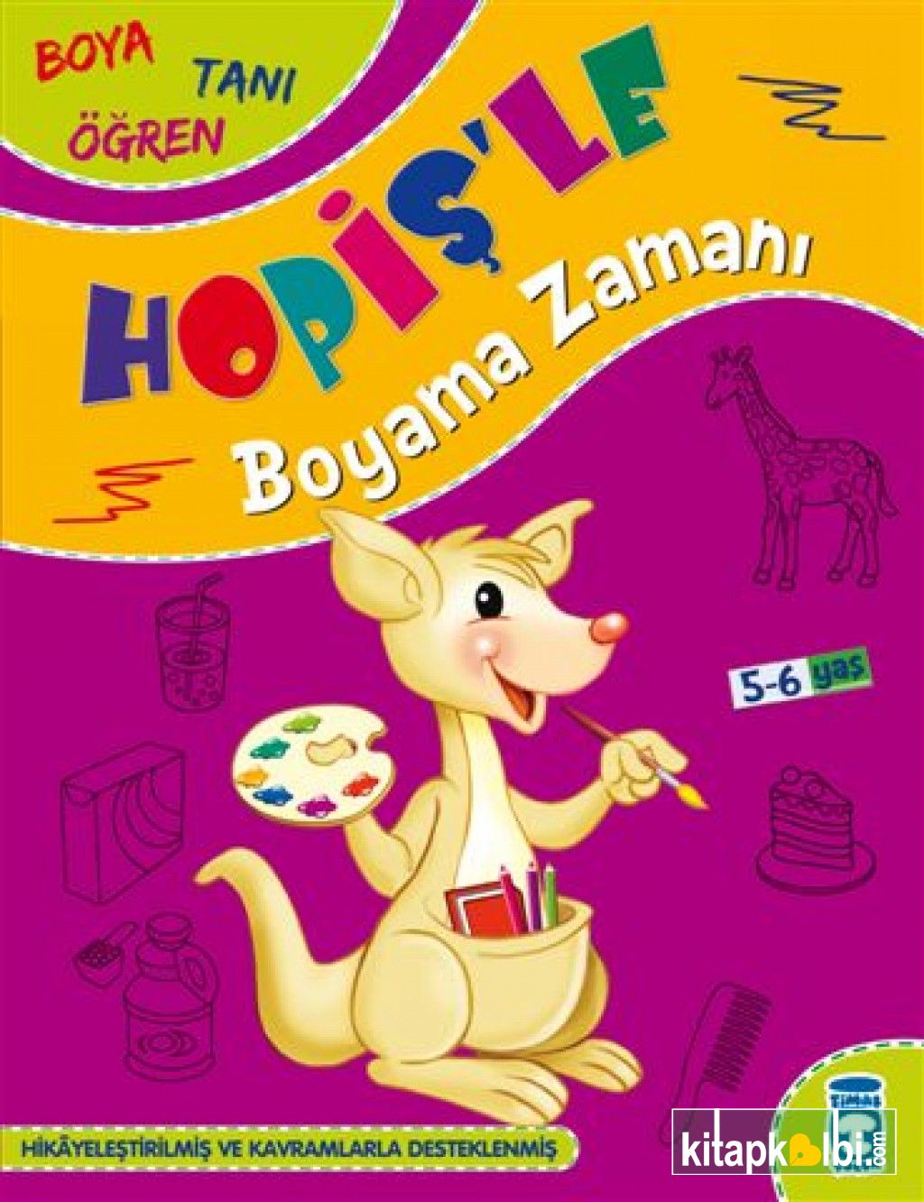 Hopiş'le Boyama Zamanı 5-6 Yaş