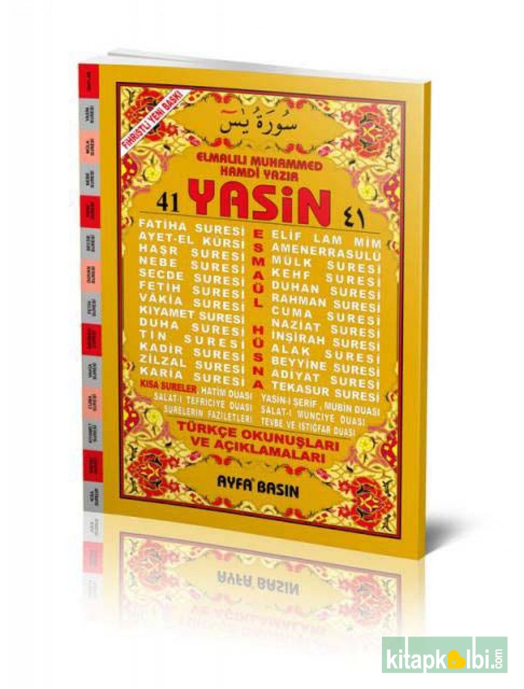 Rahle Boy 41 Yasin Türkçeli Fihristli Kod 014