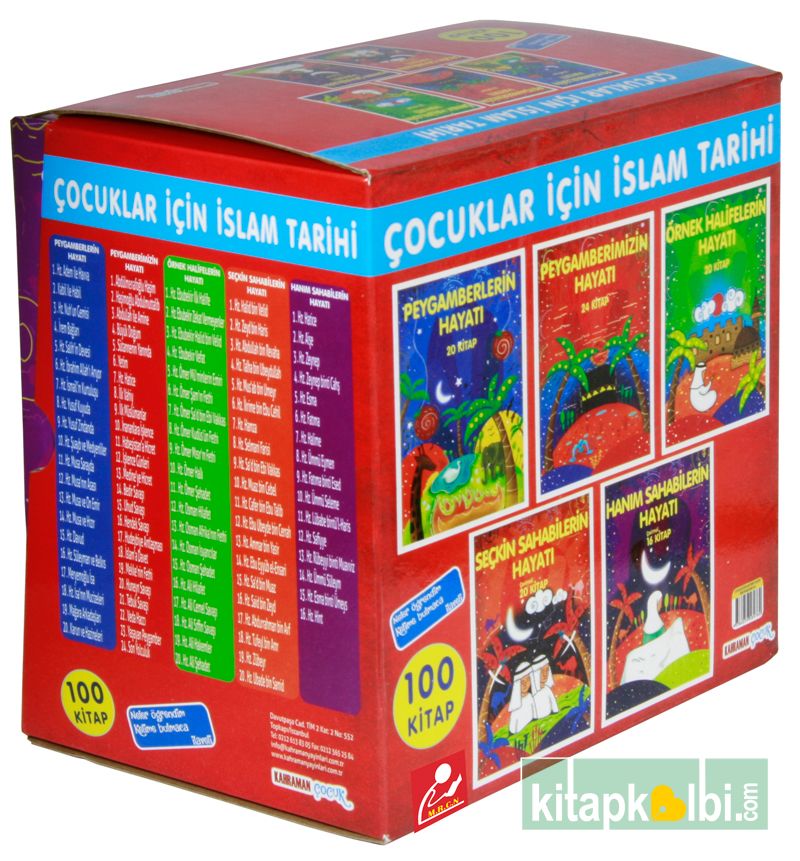 Çocuklar İçin İslam Tarihi 100 Kitap Set