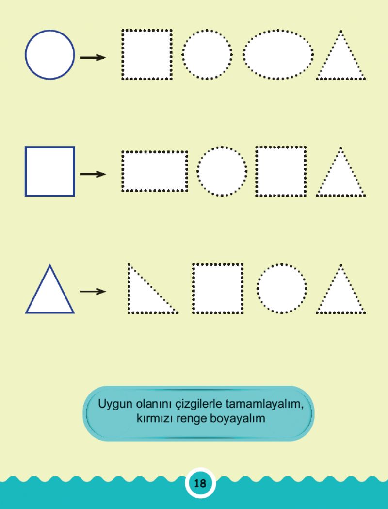 Zeka Geliştirme Kitabı 3-4 Yaş