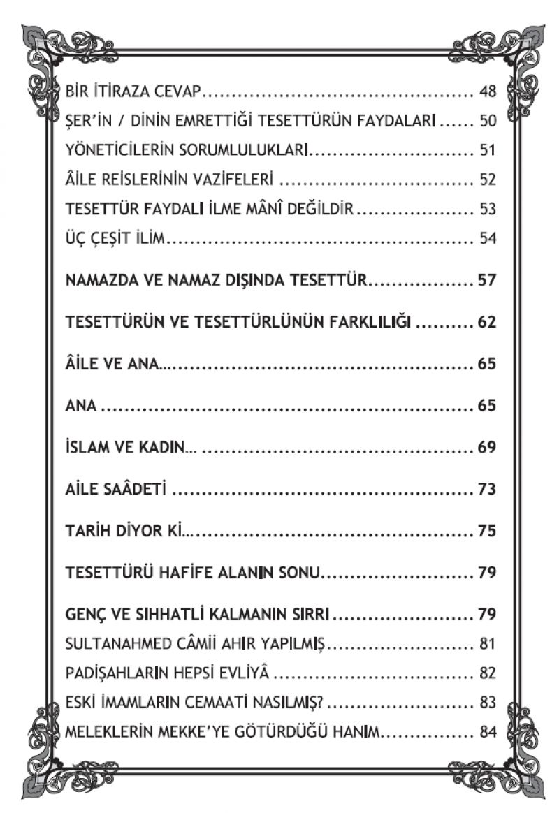 İslami Tesettür Tesettür-i Şeri