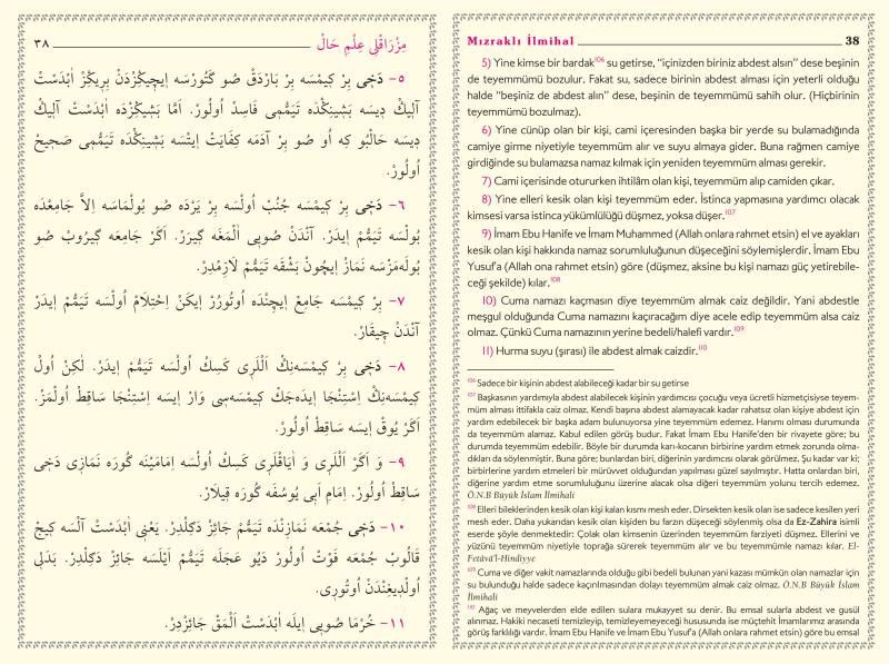 Mızraklı İlmihal Tercümesi Fatih Kalender