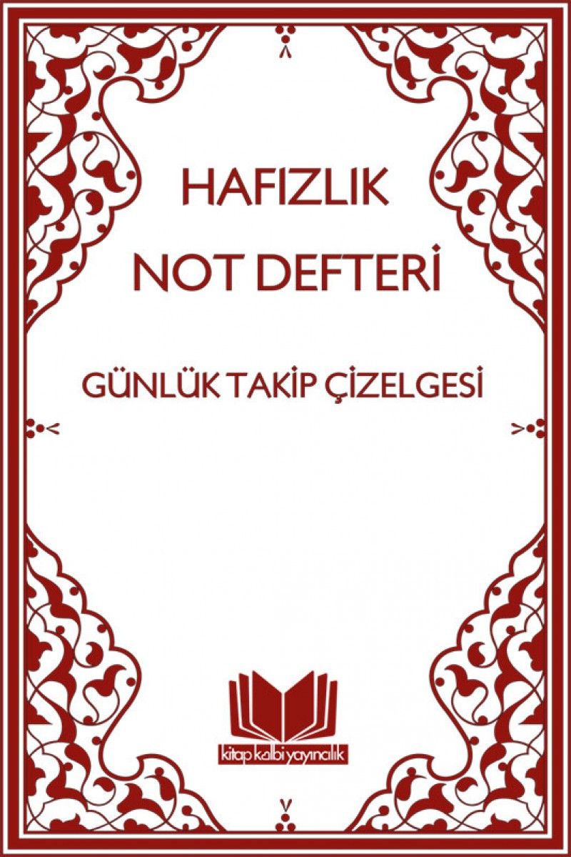 Hafızlık Not Defteri Roman Boy