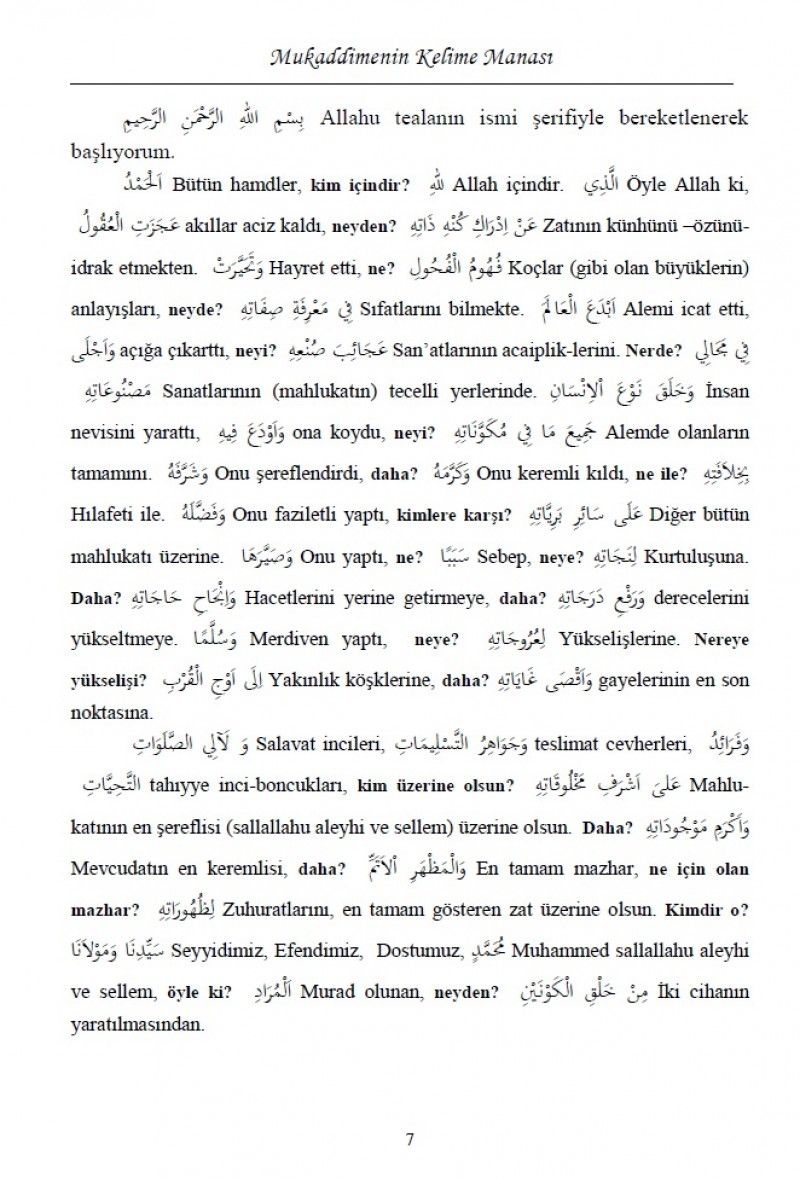 Mektubatı Rabbani Tercümesi 1.Cilt