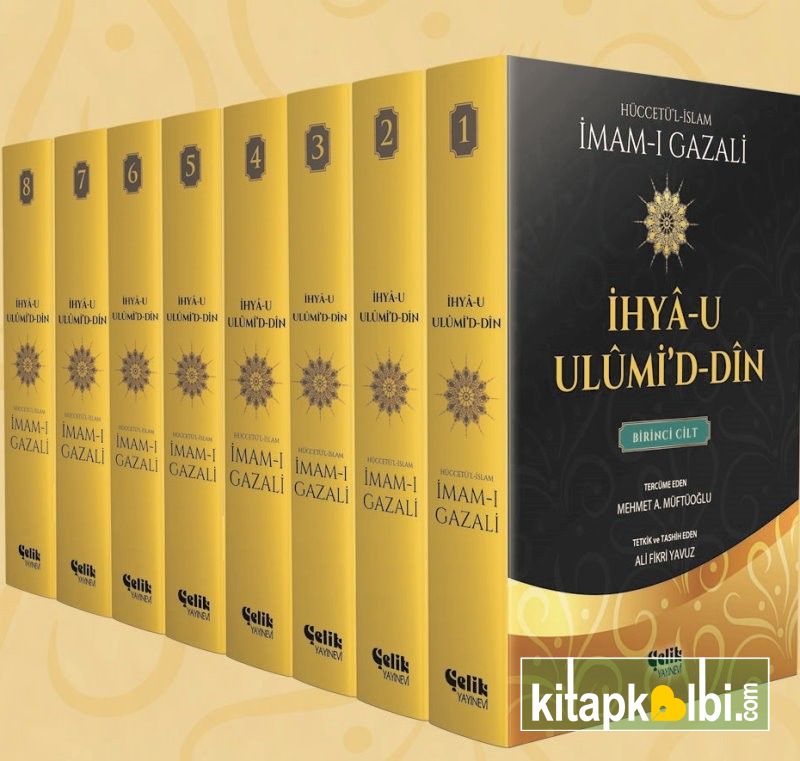 İhyau Ulumid Din Çanta Boy 8 Cilt Takım