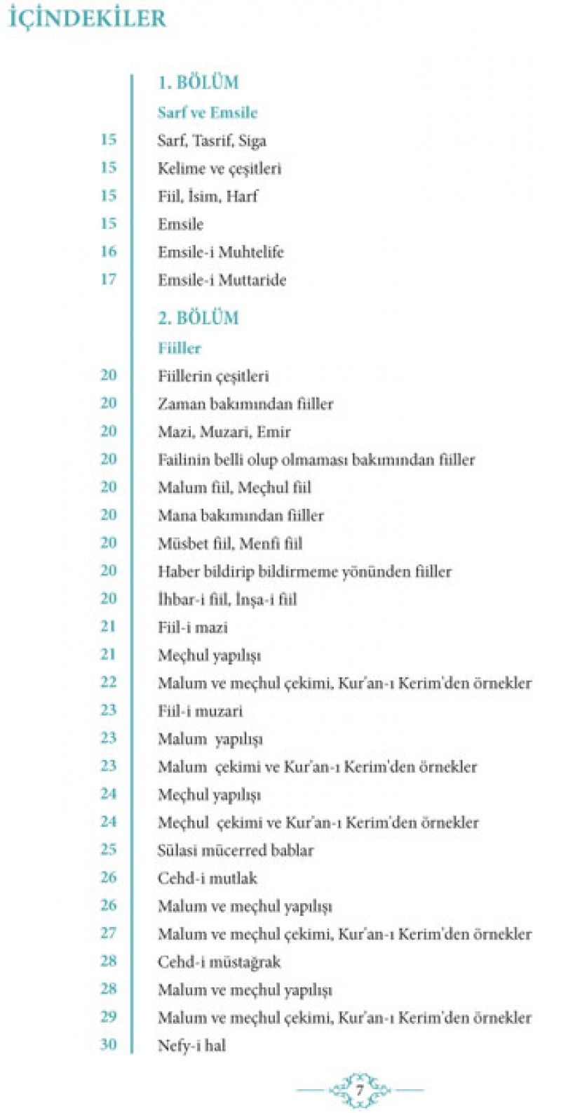 Kuranı Kerimdeki Bütün Kelime Çözümleriyle Emsile