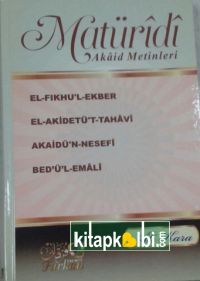 Maturidi Akaid Metinleri Fıkhul Ekber Akidetül Tahavi