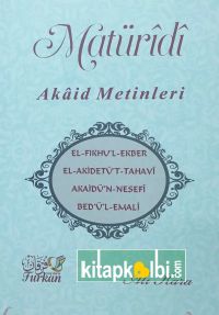 Maturidi Akaid Metinleri Fıkhul Ekber Akidetül Tahavi
