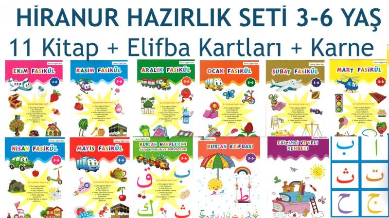 Hiranur Fasikül Set 12 Kitap Takım