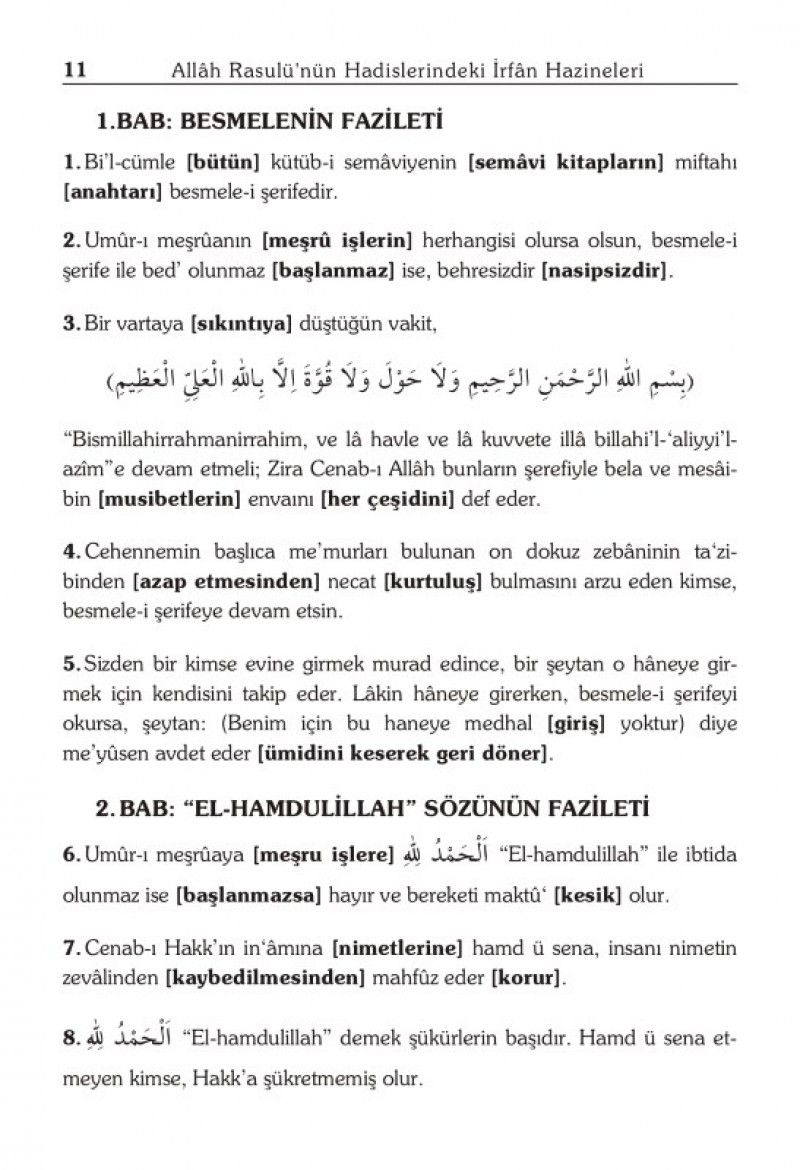 Kenzül İrfan 1001 Hadis 