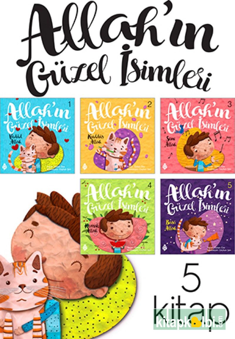 Allahın Güzel İsimleri Set 5 Kitap