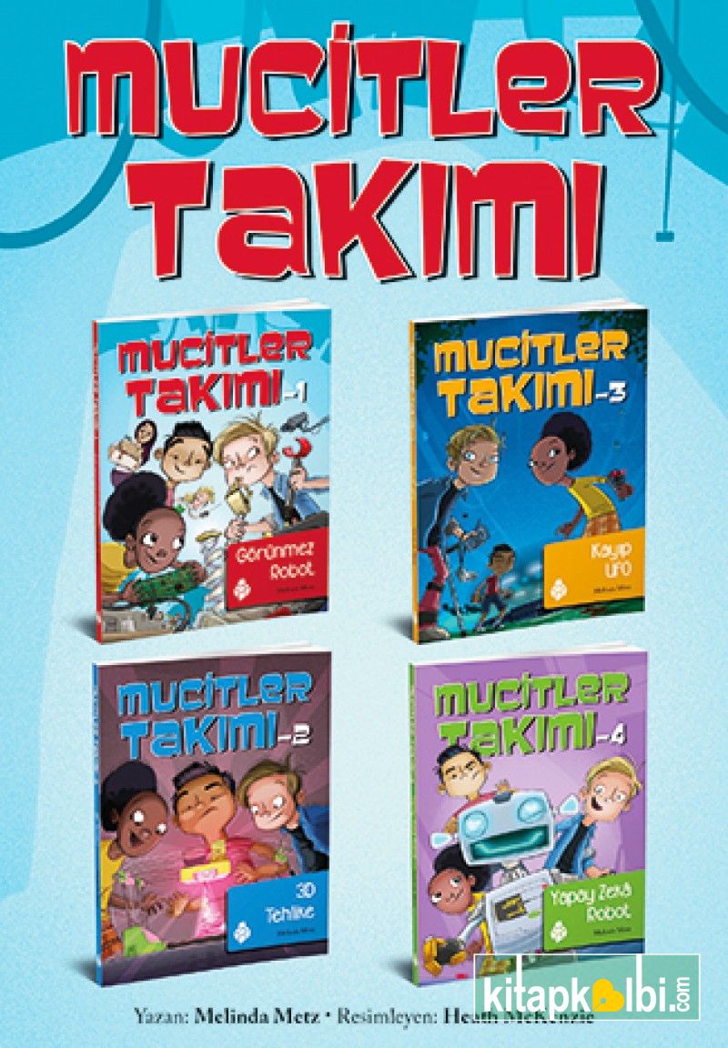 Mucitler Takımı Seti 4 Kitap