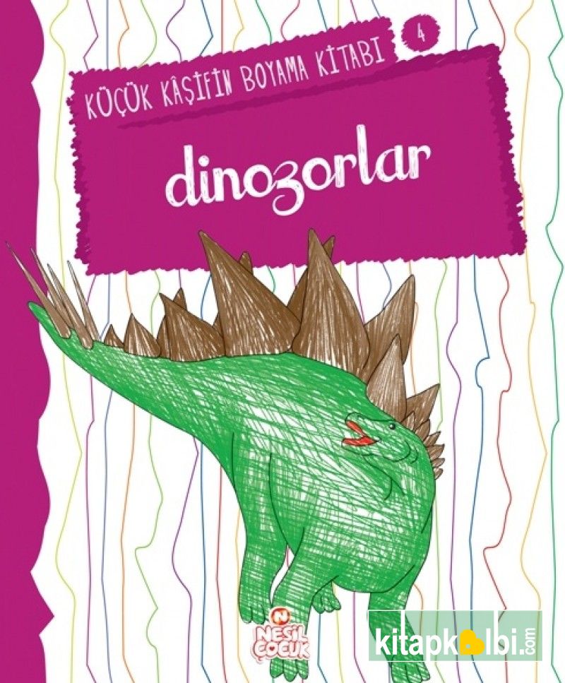 Dinozorlar Küçük Kaşifin Boyama Kitabı 4