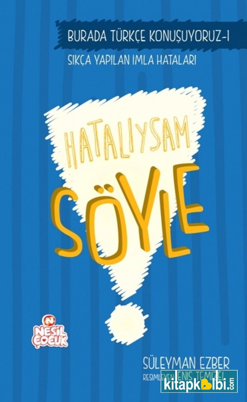 Hatalıysam Söyle Türkçe Konuşuyoruz Serisi 1