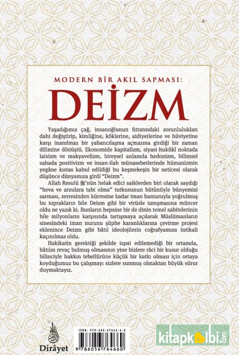 Modern Bir Akıl Sapması DEİZM