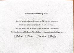 Zekatlık Zarf