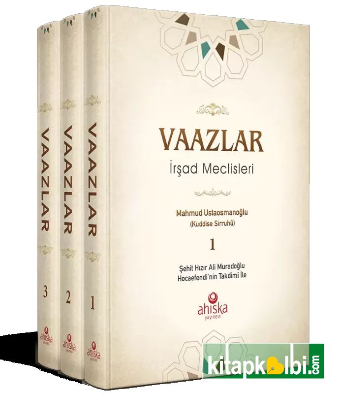 Vaazlar İrşad Meclisleri 3 Cilt Takım